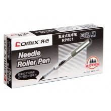 齐心（Comix）RP601 中性笔 黑色 0.5mm 12支/盒