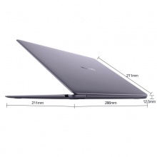 华为（HUAWEI）MateBook X 13英寸轻薄笔记本电脑（i5-7200U/8G/512GB SSD）金色