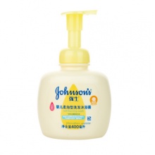 强生（Johnson）洗发沐浴露 婴儿 二合一 400ml(柔泡型)