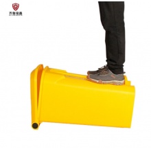 齐鲁铭鑫 QR-190417 医疗垃圾桶 加厚黄色医用垃圾箱 15L医疗（黄色）脚踏款