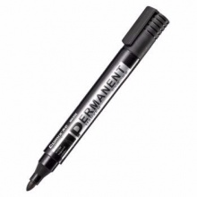 齐心（Comix）MK808 可加墨记号笔2.0mm  黑 单支装_