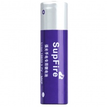 神火(supfire) AB2 18650强光手电筒专用充电锂电池 紫色 3.7V-4.2V