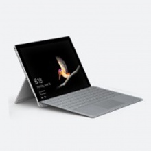 微软（Microsoft）Surface Pro 特质专业键盘 亮铂金 欧缔兰材质 Surface Pro 7及Pro 6/5/4/3代产品通用