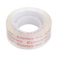 齐心（Comix）JF1830-8 超透文具胶带 8卷/筒 18mm*30y透明
