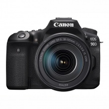佳能（Canon）EOS 90D 单反相机套机（EF-S 18-55mm STM 镜头+32G存储卡）