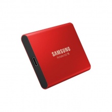 三星（SAMSUNG）固态移动硬盘T5PSSD高速USB便携250G/500G/1T/2T移动硬盘 500GB 红