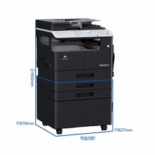 柯尼卡美能达（KONICA MINOLTA）bizhub 306i A3多功能黑白复印机（主机+双面器+双面自动输稿器+双纸盒+工作台+3年上门服务）