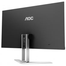 AOC 27N1 27英寸全面屏显示器 AH-IPS广视角 三边无框 高清接口