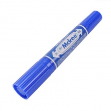 斑马（ZEBRA）MO-150-MC 记号笔 大双头 蓝色 10支/盒（单位：支）