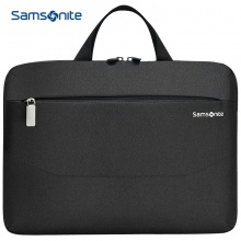 新秀丽（Samsonite）手提斜跨电脑包 15.6英寸 黑色_