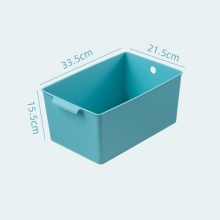 宽型收纳盒 蓝色 33.5*21.5*15.5cm