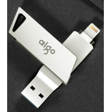 爱国者（aigo）U368 U盘 128GB 苹果手机接口 USB3.0 双接口手机电脑两用
