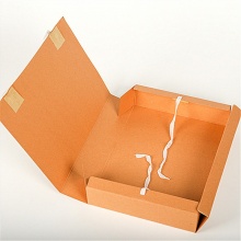 亿兴华 A4牛皮纸档案盒 700g 背宽3cm