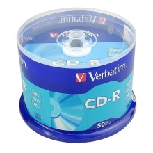 威宝（Verbatim）CD-R 空白光盘 700M 52速 50张/桶