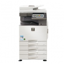 夏普复印机MX-C3082R A3彩色 （主机+双面送稿器+三纸盒带落地原装工作台DE26N+无线wifi）