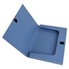 齐心（Comix）A1242 PP档案盒A4 22mm  蓝色_