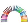 齐心（Comix） OP1004-36 36色带印章水彩笔 (每盒36色)