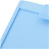 齐心（Comix） A7051 A4 日式书写板平板夹 竖式 蓝