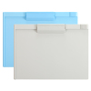 齐心（Comix） A7052 A4 日式书写板平板夹 横式 蓝
