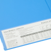 齐心（Comix） A0239 易展示 美式三面插袋文件夹 A4 4寸4孔D型夹 白
