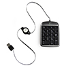 双飞燕 TK-5 免切换USB伸缩线 数字小键盘 黑色 单位：个
