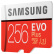 三星（SAMSUNG）存储卡256GB 读速100MB/s 写速90MB/s 4K Class10 高速TF卡（Micro SD卡）红色plus升级版