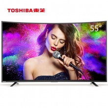 东芝（TOSHIBA） 55U6680C 55英寸 曲面4K超高清电视智能安卓液晶电视机