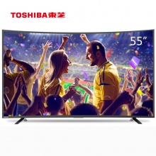 东芝（TOSHIBA） 55U6680C 55英寸 曲面4K超高清电视智能安卓液晶电视机