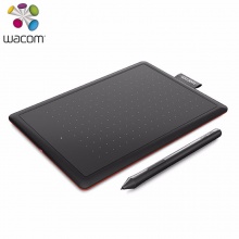 和冠 (Wacom) 手写板 Bamboo Pen Small CTL-472/K0-F 数位板、绘画板、绘图板 红黑版