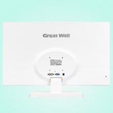 长城（Great Wall）27WV45PB/1 27英寸 ADS广视角 DC不闪屏 1080P 可壁挂白色液晶电脑显示器