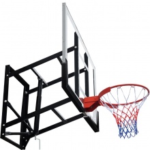 德胜(SBA305)篮球架 成人 户外室内悬挂式投篮架子标准篮筐 钢化玻璃PE篮板护边