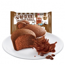 洽洽 饼干蛋糕巧克力味 休闲零食早餐蛋糕300g/袋（内装15枚）