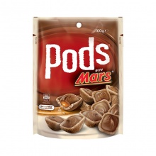玛氏 MARS 澳洲Pods巧克力夹心脆饼干 玛氏焦糖口味160g/袋