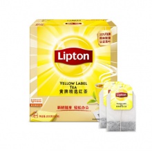 立顿（Lipton）黄牌精选红茶 2g*100包（4个独立装）
