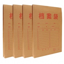 亿兴华 牛皮纸档案袋×10个/包 33.6*23.6cm 400g