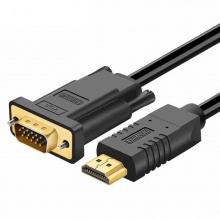 磊邦 HDMI转VGA连接线 带音频 10米